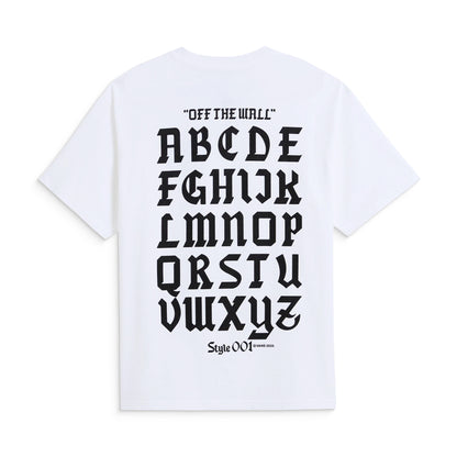 Vans Style 001 SS Tee White  - VN000PB8WHT1