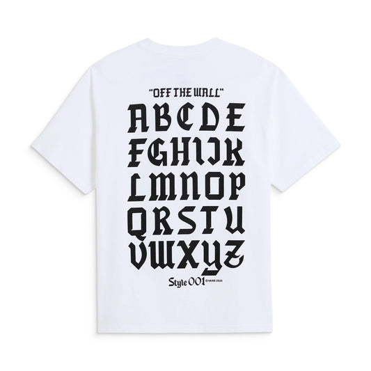 Vans Style 001 SS Tee White  - VN000PB8WHT1