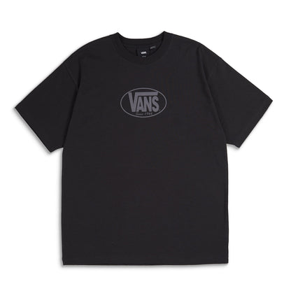 Vans Original Standards Oval Tee Black/Asphalt  - VN000PFGKOU1