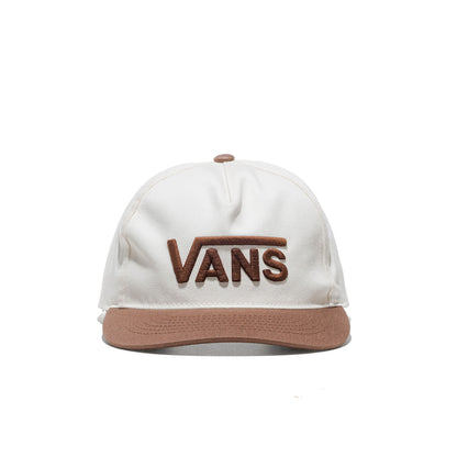 Vans Drop V Logo Snapback Vintage Cocoa  - VN000QAHFST1
