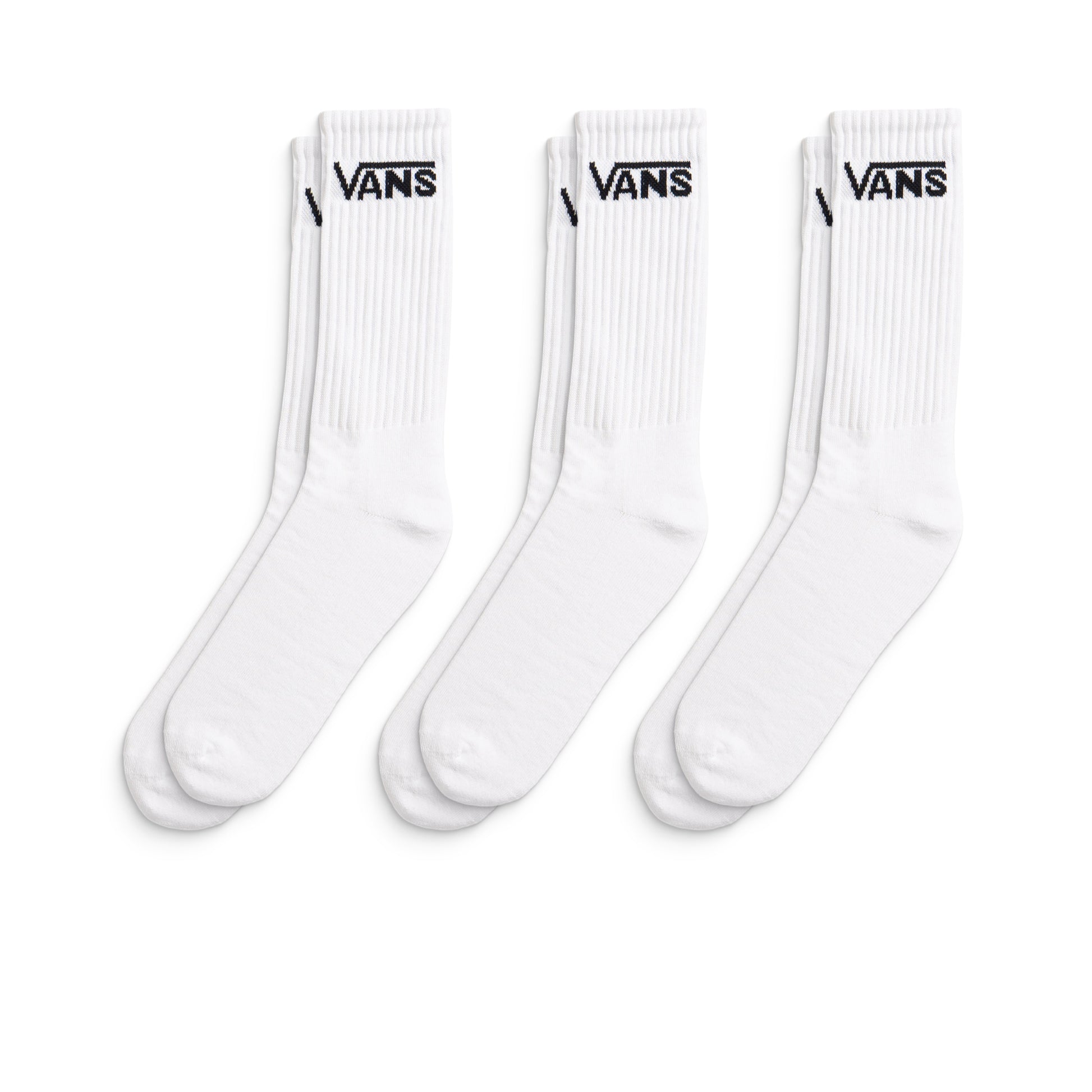 Vans Classic Crew Sock White  - VN000QBVWHT1