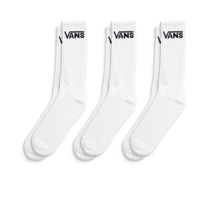 Vans Classic Crew Sock White  - VN000QBVWHT1