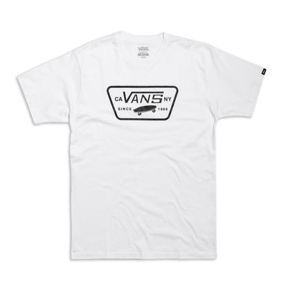 Vans Full Patch T-Shirt White/Black  - VN000QN8YB2