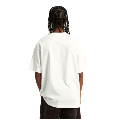 Vans Blocked Box Loose SS Tee Marshmallow  - VN000RAPFS81