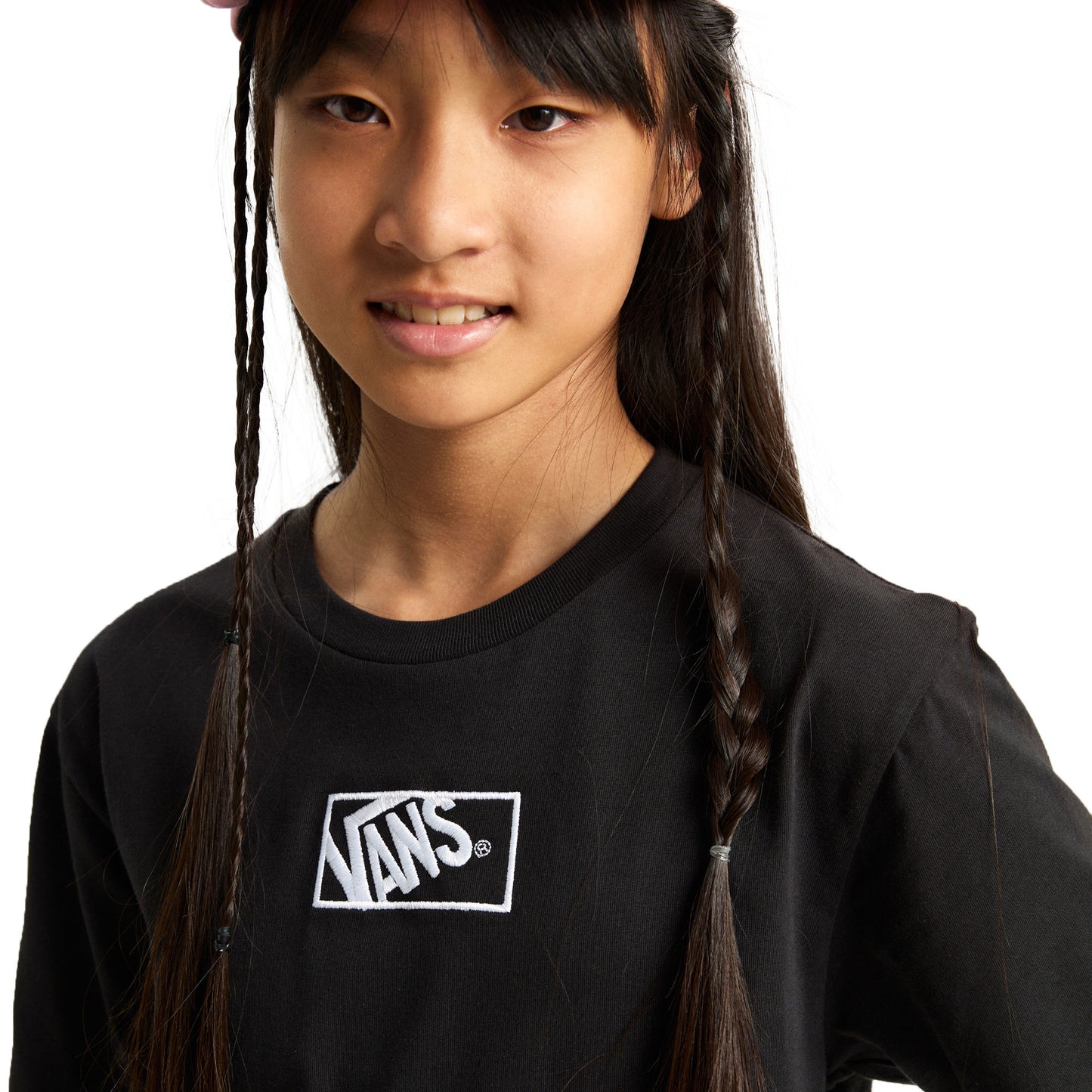 Vans Boys Blocked Box SS Tee Black  - VN000RBCBLK1