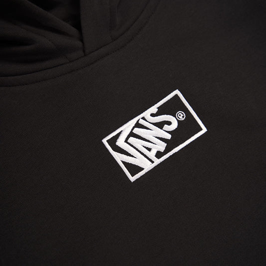 Vans Boys Blocked Box PO Hoodie Black  - VN000RBDBLK1