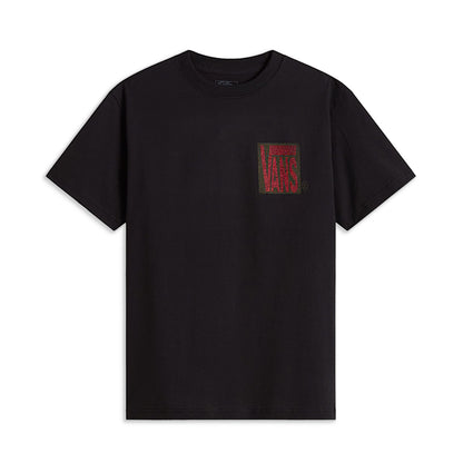 Vans Stretch Stack Crackle SS Tee Black  - VN000SWEBLK1