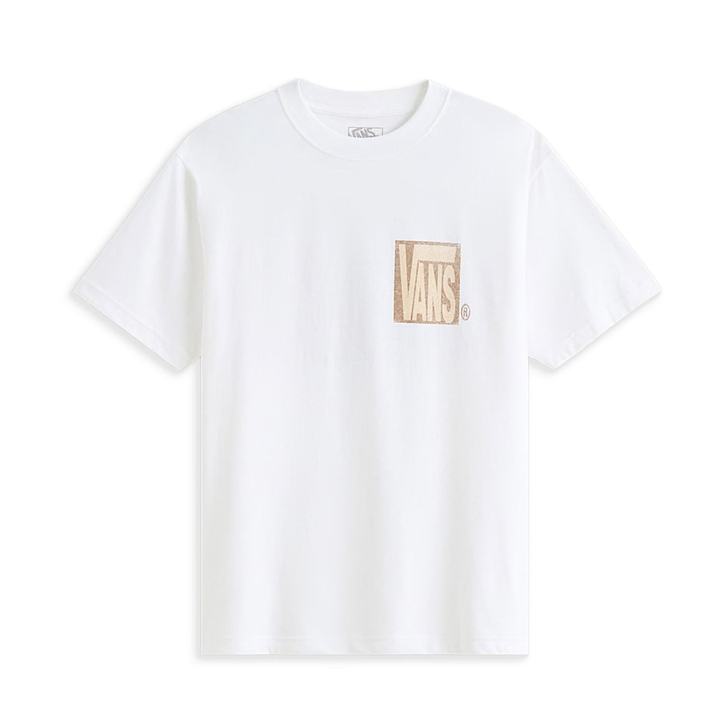 Vans Stretch Stack Crackle SS Tee White  - VN000SWEWHT1