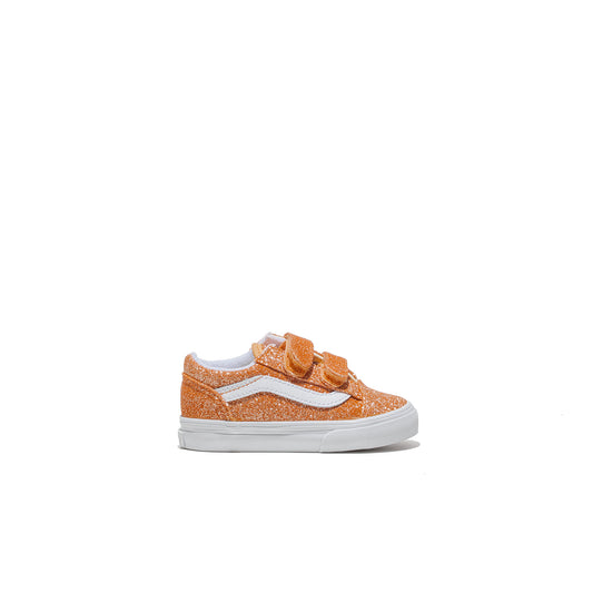 Vans Old Skool V Glitter Apricot Glow  - VN000VAYFNL1