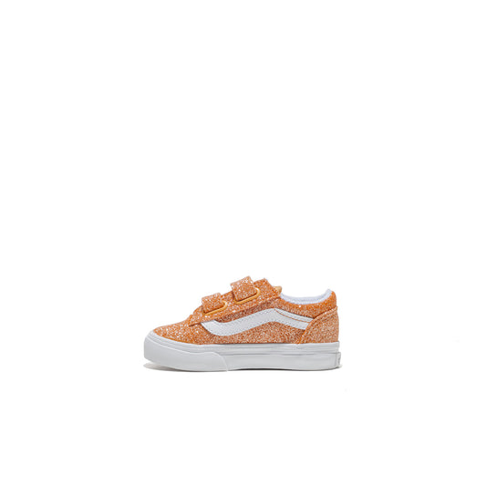 Vans Old Skool V Glitter Apricot Glow  - VN000VAYFNL1