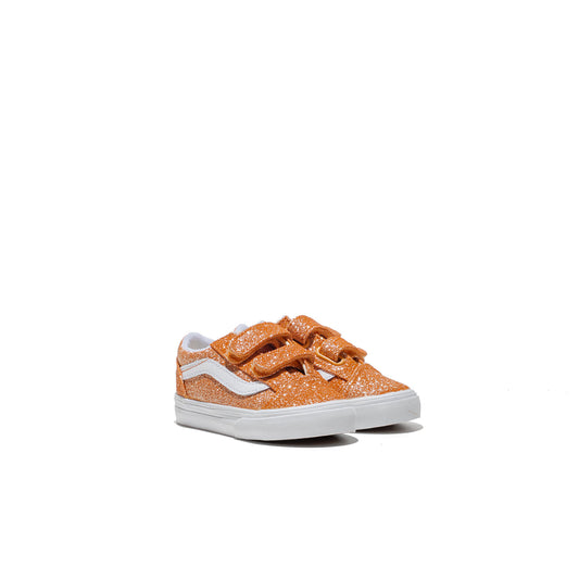 Vans Old Skool V Glitter Apricot Glow  - VN000VAYFNL1