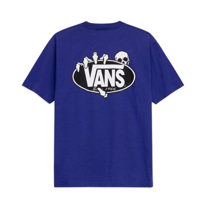 Vans Youth Show Off SS Tee Royal Cobalt  - VN000VW4FRX1