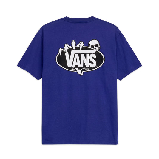 Vans Youth Show Off SS Tee Royal Cobalt  - VN000VW4FRX1