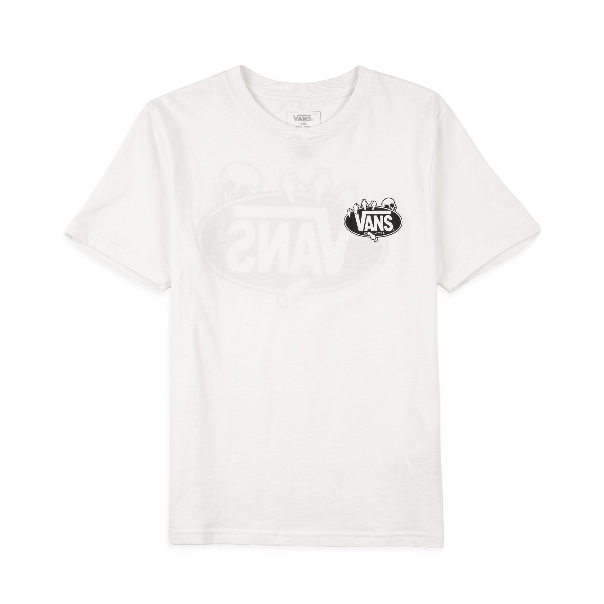 Vans Youth Show Off SS Tee White  - VN000VW4WHT1