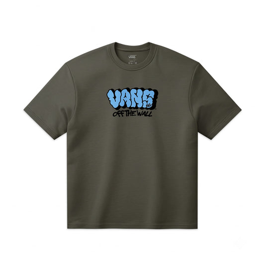 Vans Vans Graff Loose SS Tee Mossy Olive  - VN000VYBFR11