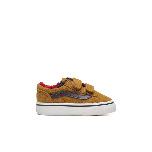 Vans Old Skool V Cozy Hug Golden Brown  - VN0A38JN1M71
