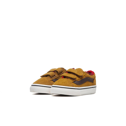 Vans Old Skool V Cozy Hug Golden Brown  - VN0A38JN1M71