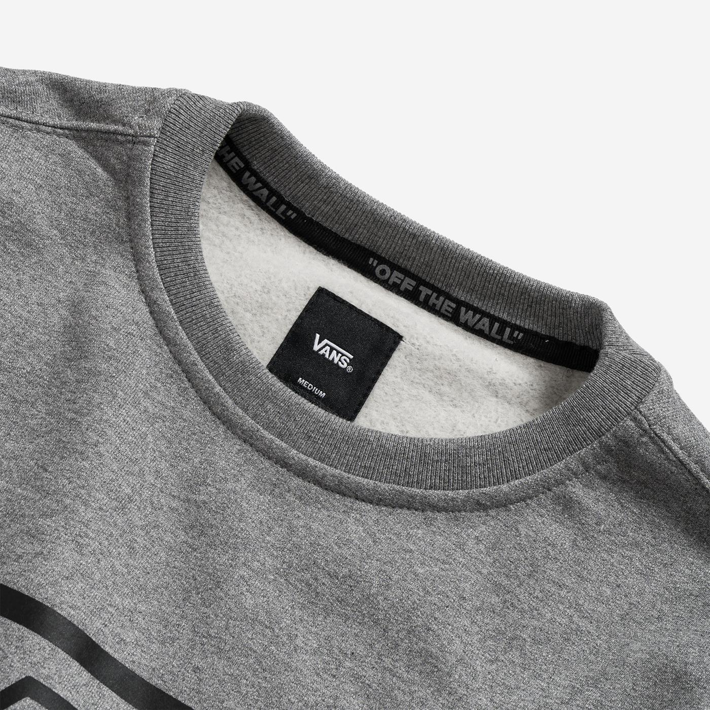 Vans Full Patch Crew II Sweat Cement Heather  - VN0A45CI02F