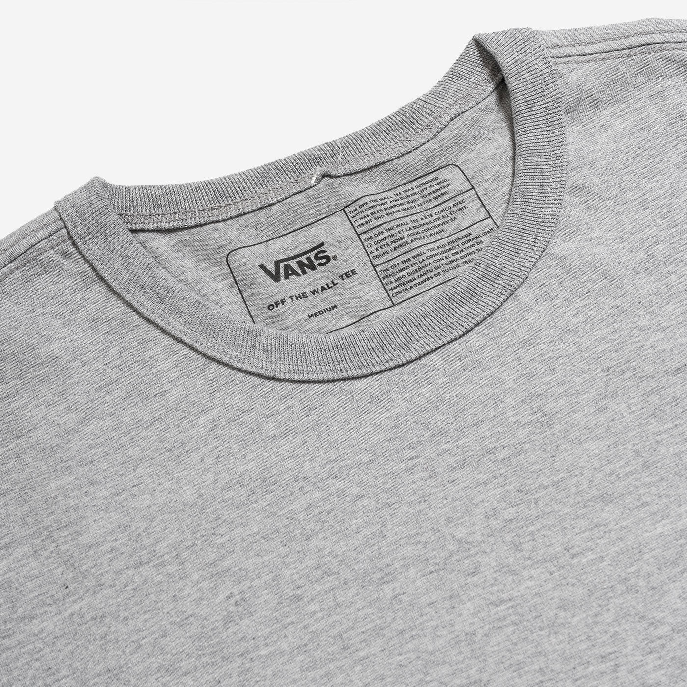 Vans Off the Wall Classic SS T-Shirt Athletic Heather  - VN0A49R7ATH