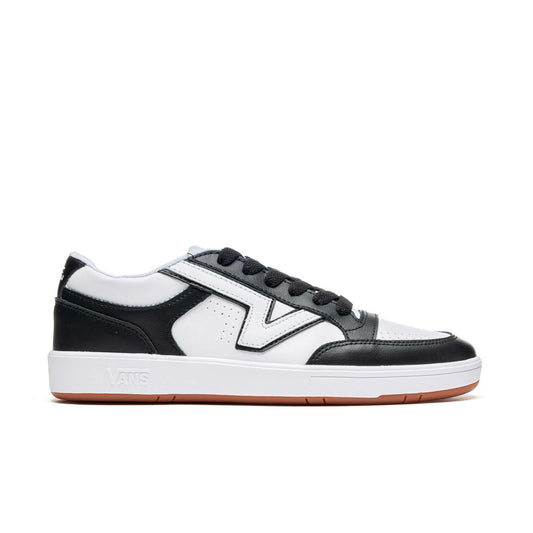 Vans Lowland Comfycush (Two-Tone) Black/True White  - VN0A7TNL91Q1
