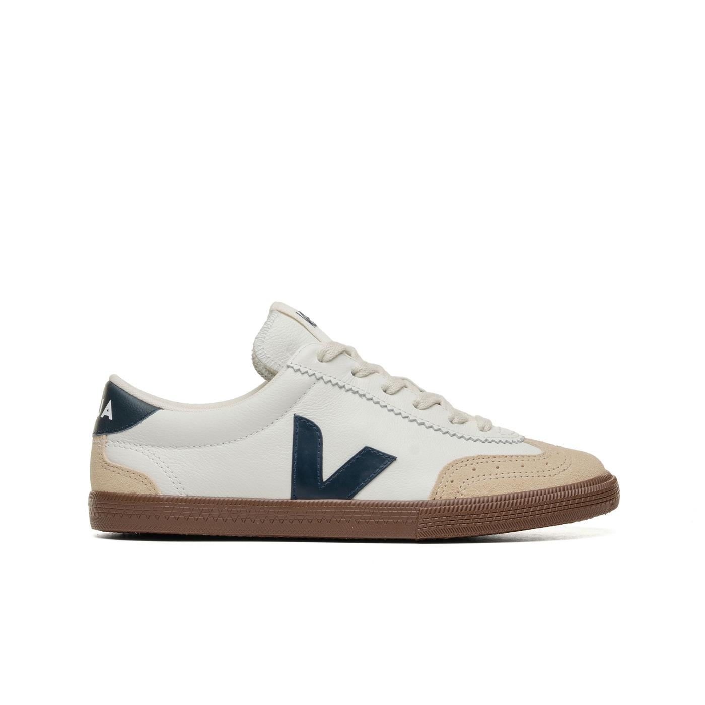 Veja Volley O.T. Leather White/Nautico/Bark  - VO2003531