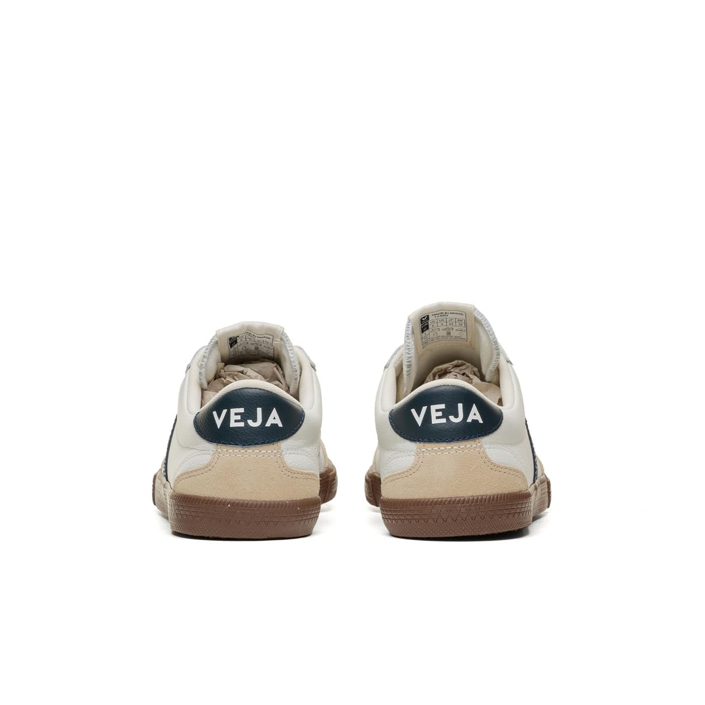 Veja Volley O.T. Leather White/Nautico/Bark  - VO2003531