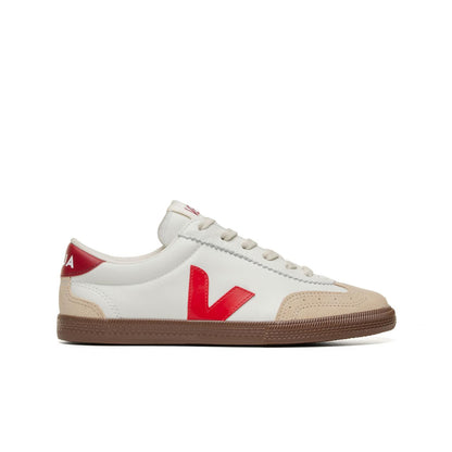 Veja Volley O.T. Leather White/Pekan/Bark  - VO2003533
