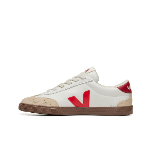Veja Volley O.T. Leather White/Pekan/Bark  - VO2003533