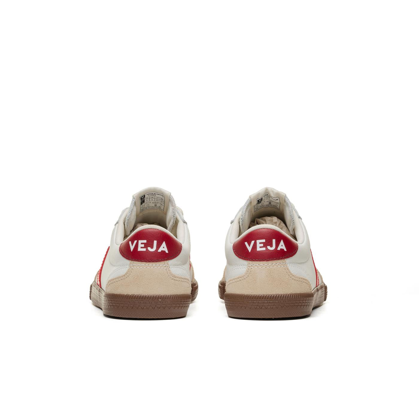Veja Volley O.T. Leather White/Pekan/Bark  - VO2003533
