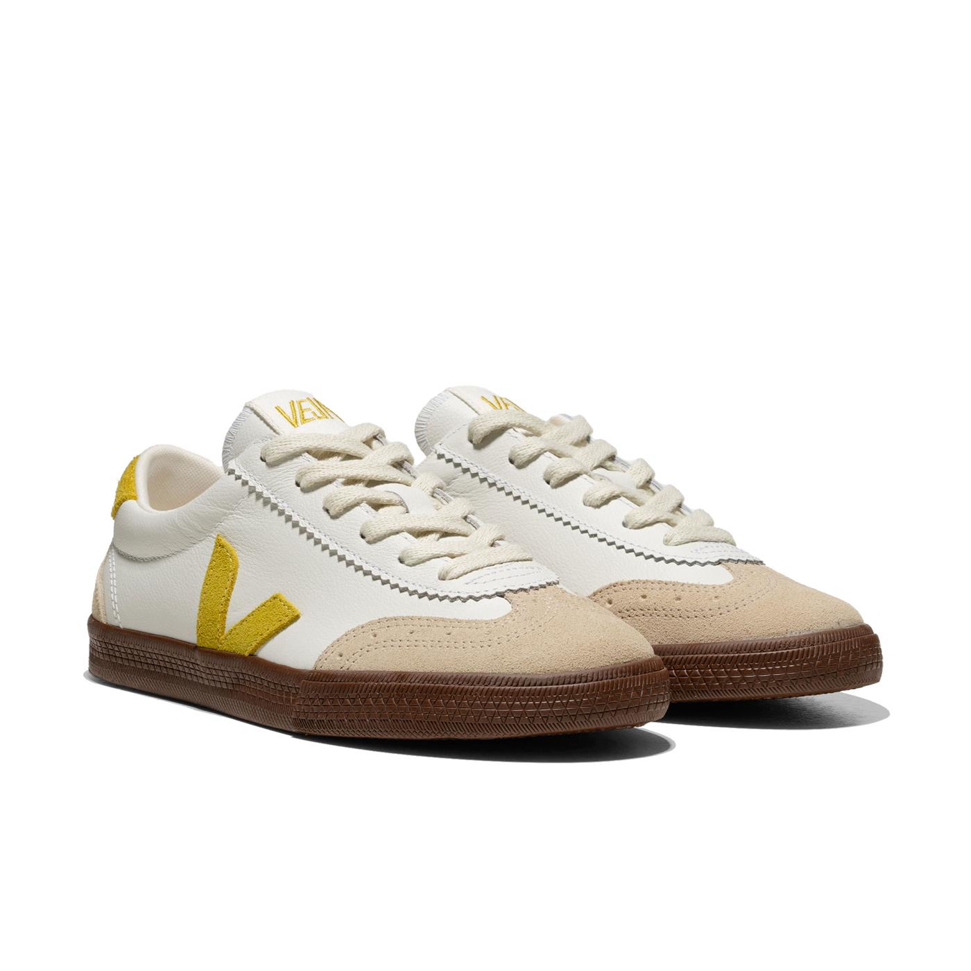 Veja Volley O.T. Leather White/Liquor/Bark  - VO2020504