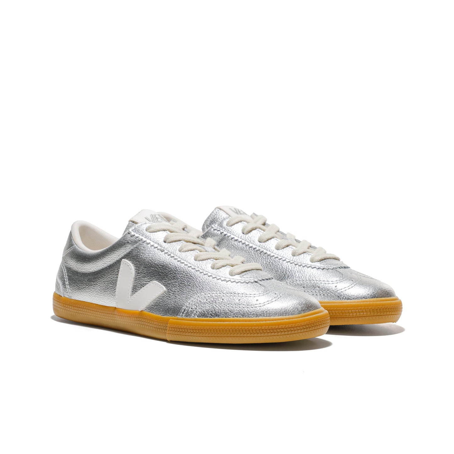 Veja Volley O.T. Leather Silver/White/Natural  - VO2021666