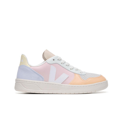 Veja V-10 Leather Petale/White/Multico  - VX0203199