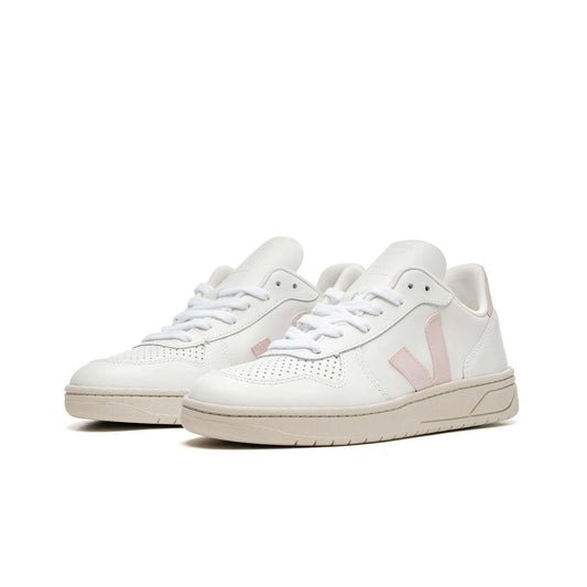 Veja V-10 Leather Extra-White/Petale  - VX022644