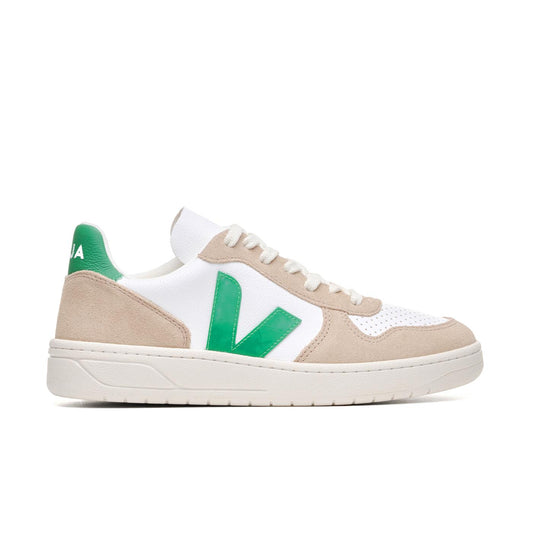 Veja V-10 Chromefree Extra-White/Emerald/Sahara  - VX0503146