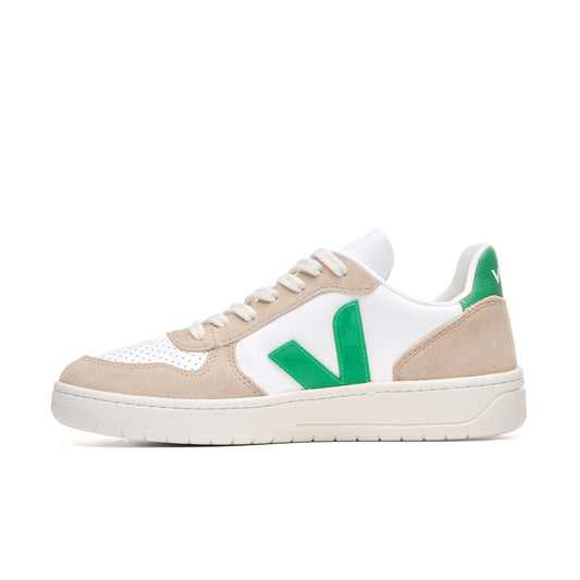 Veja V-10 Chromefree Extra-White/Emerald/Sahara  - VX0503146