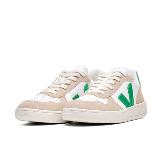 Veja V-10 Chromefree Extra-White/Emerald/Sahara  - VX0503146