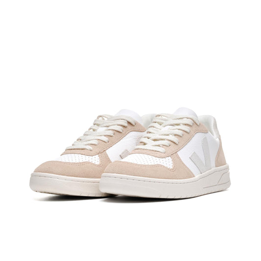 Veja V-10 Chromefree Extra-White/Natural/Sahara  - VX0503298