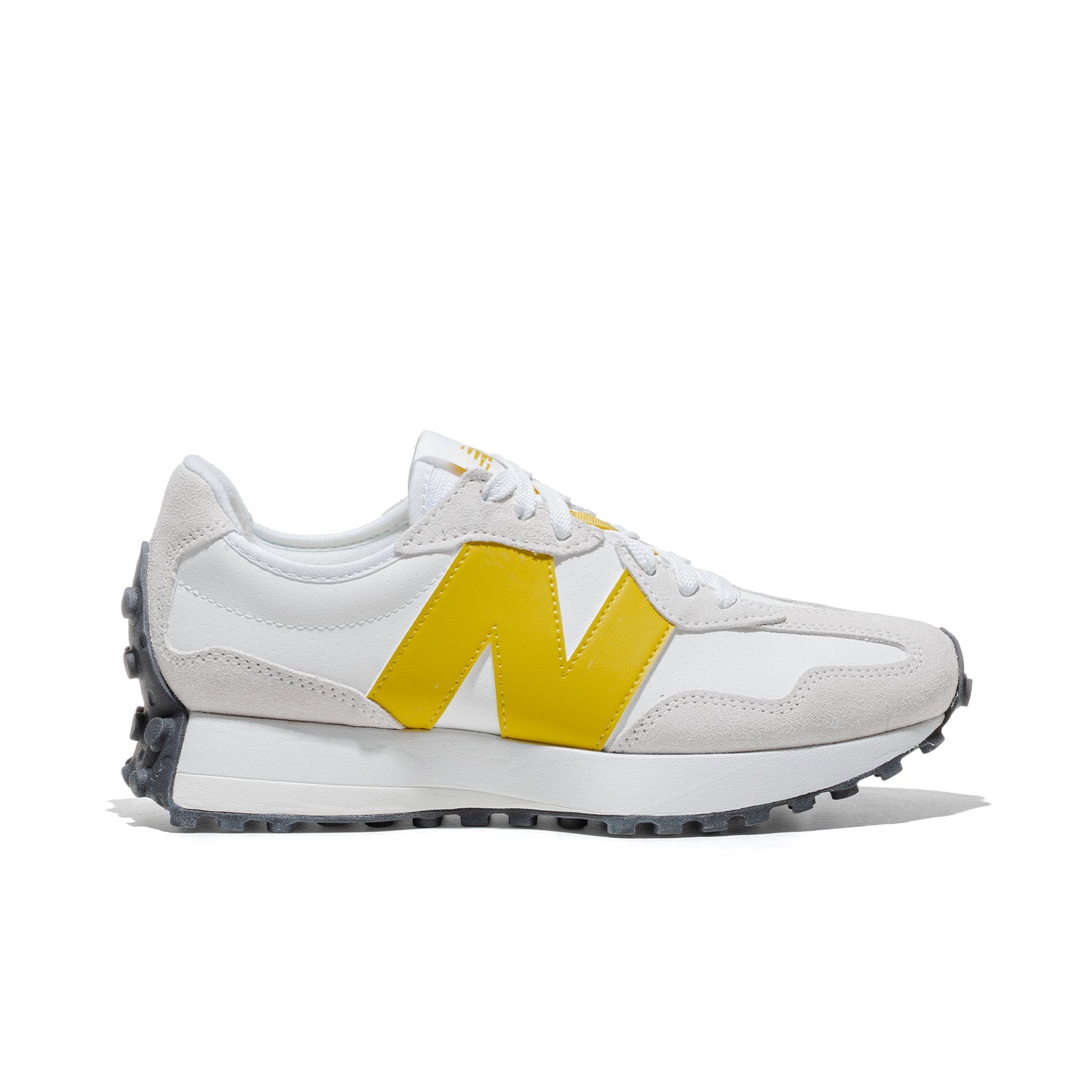 New Balance 327 White/Yellow  - W3276F7