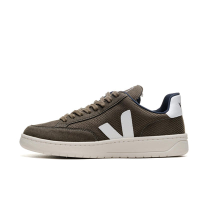 Veja V-12 B-Mesh Olive/White