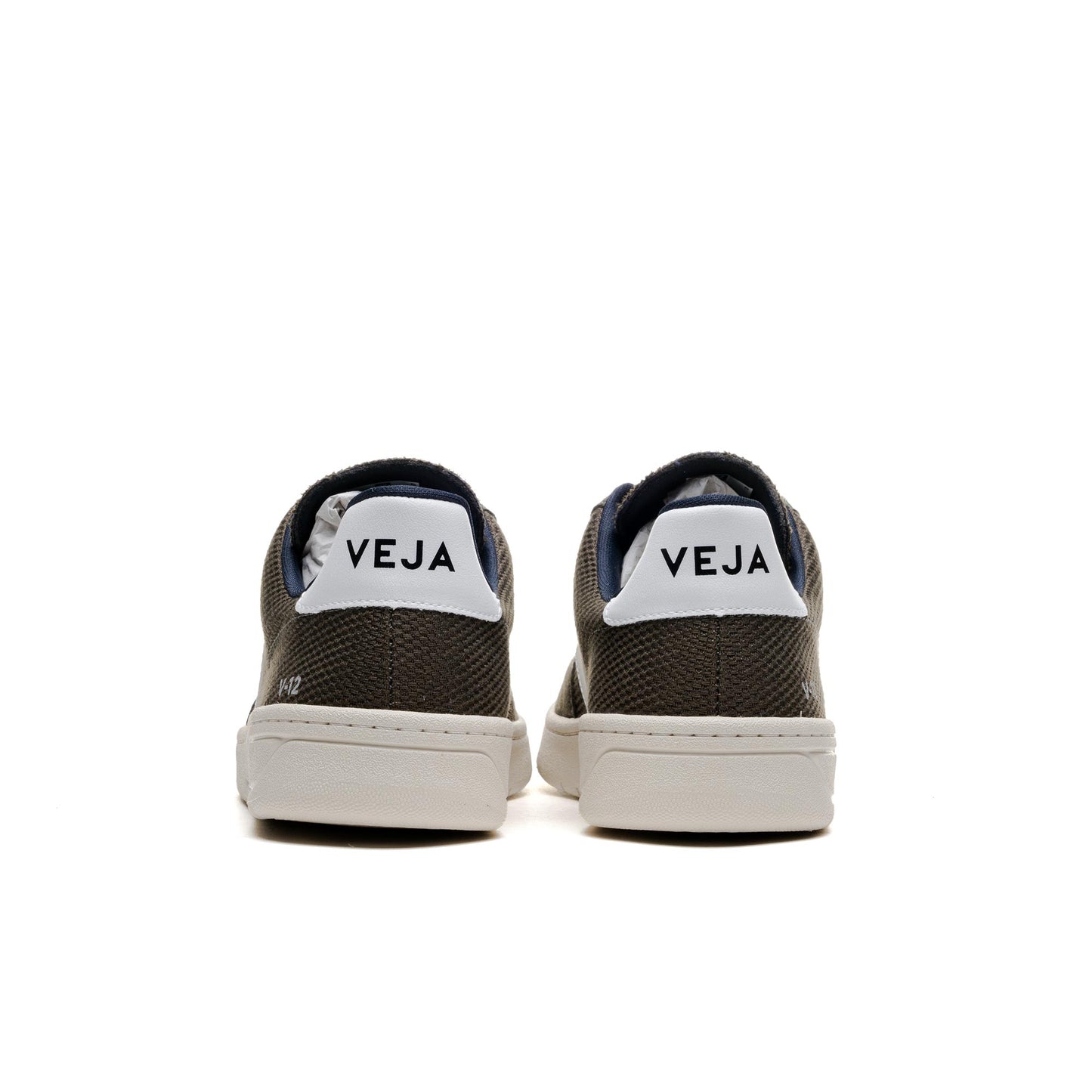 Veja V-12 B-Mesh Olive/White