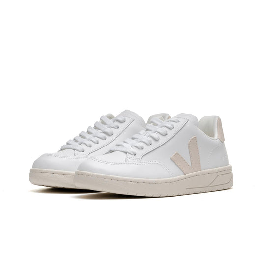 Veja V-12 Leather Extra-White/Sable  - XD0202335
