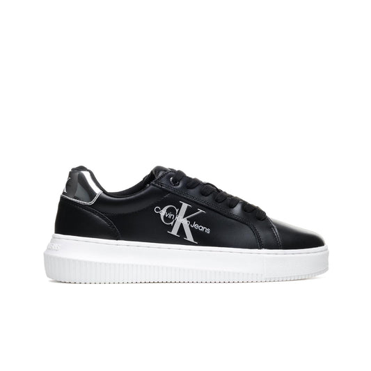 Calvin Klein Jeans Chunky Cupsole Mono Black/Silver  - YW0YW01224BEH
