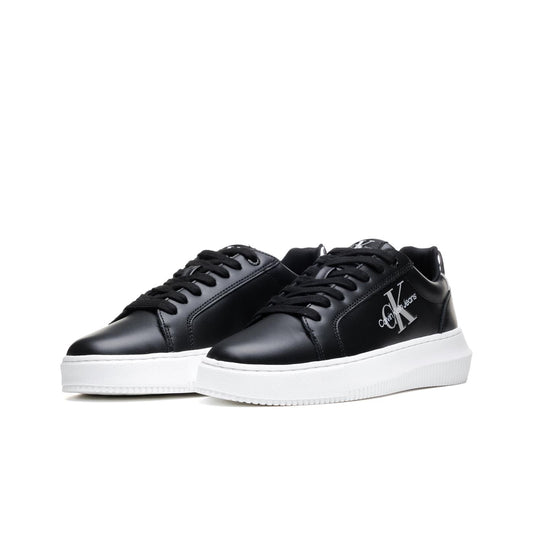 Calvin Klein Jeans Chunky Cupsole Mono Black/Silver  - YW0YW01224BEH